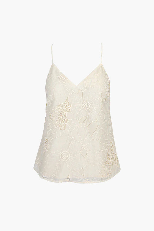 Adelyn Rae Kathy Embroidered Cami Top