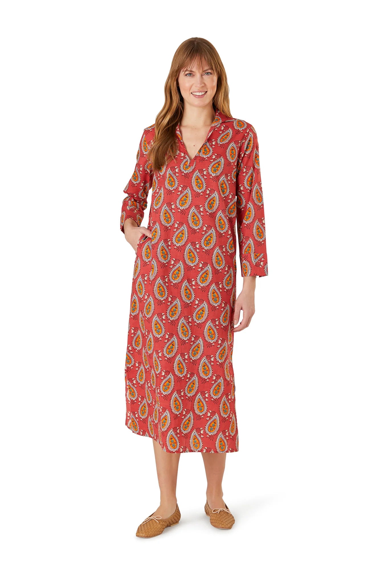 Livro Kurta Dress - Paisley Drops