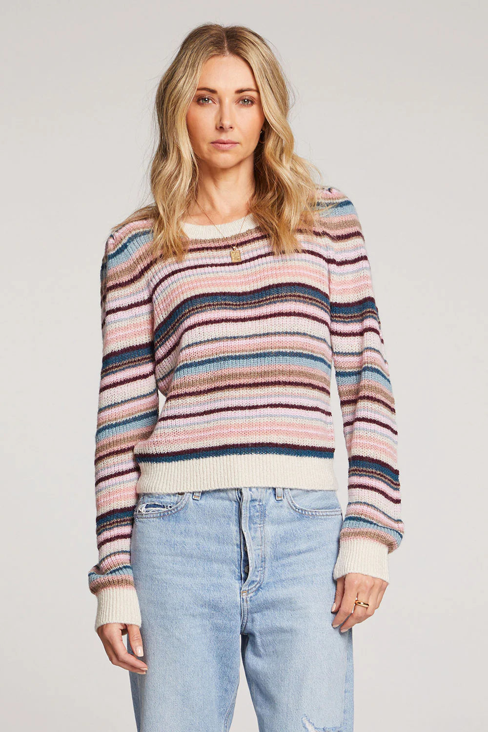 Saltwater Luxe Striped Elima Sweater