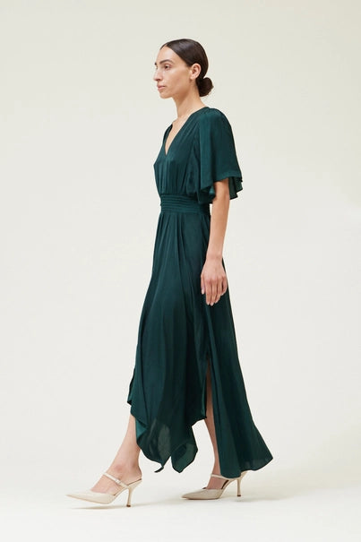 Grade & Gather Unbalanced Maxi Dress