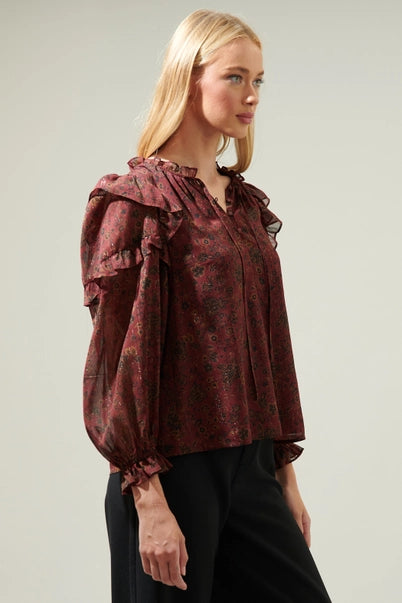 Sugarlips Carmina Marquette Blouse